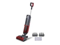 Regulus Aqua PowerVac 11914 Leifheit - Aspirateur laveur 2 en 1 -  Aspirateur balai sans fil électrique nettoyeur sol a roulea…