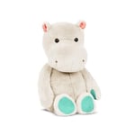 B. Toys - Peluche Hippo - Happyhues - Animal en Peluche Gerry Grey - Jouet Hippopotame Gris et Doux - Jouets Lavables pour Bébé, Enfant 0 Mois +