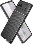 For Google Pixel 6a 5G Case Carbon Gel Cover Ultra Slim Shockproof