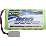 Carson 500608264 Batterie NiMh 8,4V/800mAh - Batterie de Rechange, Batterie RC,Accessoires pour véhicules radiocommandés, Batterie de Rechange pour modèles réduits