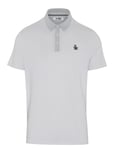 All-Over Retro Micro Floral Print Polo White Original Penguin Golf