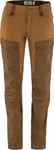 Fjällräven Women's Keb Trousers Curved Timber Brown-Chestnut, 44 Regular