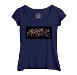 T-Shirt Femme Col Echancré Photo De Classe Street Fighter Jeux Videos