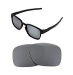 NEW POLARIZED CUSTOM SILVER ICE LENS FOR OAKLEY SQUARE LATCH SUNGLASSES