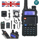 Walkie Talkie Handheld Radio Scanner Police Fire Transceiver Portable Antenna Uk