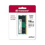 Transcend SO-DIMM Memory Module 16GB DDR5 5600MHz - JM5600ASE-16G