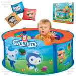 CBEEBIES OCTONAUTS POP UP BALL PIT / SENSORY PLAY DEN 3 FREE BEAN BAGS 12+ MNTHS