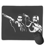 Bot Fiction Terminator Robocop Customized Designs Non-Slip Rubber Base Gaming Mouse Pads for Mac,22cm×18cm， Pc, Computers. Ideal for Working Or Game