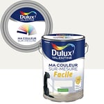 Ma Couleur Sur-mesure par Dulux Valentine – Peinture Intérieure Murs, Plafonds, Boiseries - Facile à appliquer - Satin Blanc Intense 5 L