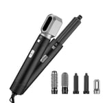 5 In 1 Hair Electric Hair Styler Hair Dryers Curler Straighteners Blow Dryer Brush Dry Set Black US