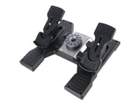 Logitech Flight Rudder Pedals - Pedaler - Kabelansluten - För Pc