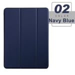 (Mi Pad 5Navy Blue) Flip tablettikotelo Xiaomi Mi Pad 5 Pro 11'' 2021 PU-nahkainen Smart Cover mi pad5 Pro 11'' Auto Wake -tietokoneen suojakuorille ja -kuorille