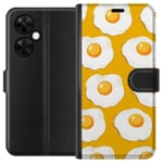 Lommeboketui til OnePlus Nord CE 3 Lite med Stekt egg motiv