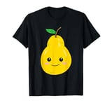 Kawaii Pear Fruit Happy Pear T-Shirt