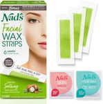 Nad's Facial Wax Strips - Facial Hair Removal For Women, Face Wax Strips