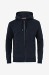 Superdry - Huvtröja Essential Logo Zip Hoodie - Blå