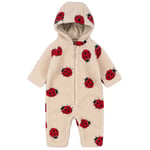 Konges Sløjd GOTS Jody Teddy Overall I Fleece Ladybug Sand | Beige | 18 months