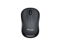 Equip 245111 Mini Souris Optique sans Fil Noir, Souris d'Ordinateur Petite