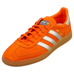 adidas Handball Spezial Mens Fashion Trainers in Orange Silver - 6.5 UK