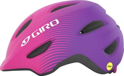 Giro Juniorhjälm För Barn Giro Scamp Mips Hjälm Storlek: Xs(45-49 Cm), Välj Färg: Matte Pink Purple Fade