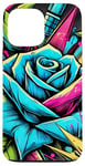 iPhone 13 Pro Max Floral Rose Botanical Art, Vibrant Street Style, Love Roses Case