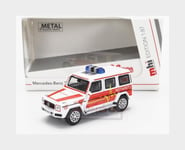 1:87 SCHUCO Mercedes Benz G-Class Notarzt Police 1995 White Red 452674200