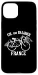 Coque pour iPhone 15 Plus Biking Col du Galibier France graphique