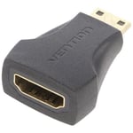 Adnauto - Adaptateur hdmi femelle mini hdmi prise male - Noir