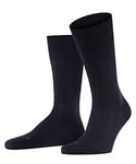 FALKE Men's Sensitive Berlin M SO Wool Cotton With Soft Tops 1 Pair Socks, Blue (Dark Navy 6375) new - eco-friendly, 11.5-14