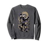 Marvel Avengers: Infinity War Thanos Streaked Portrait Sweatshirt