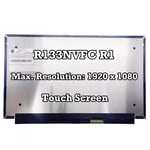 R133NVFC R1 13.3''Inch 1920×1080 IPS EDP Touch Laptop Display Panel LCD Screen