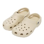 Crocs Classic Clogs Bone Cream White Mens US7 / Womens US9