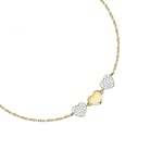 Bluespirit Little Dream Bracelet Femme, en Or jaune 375%, cristaux - P.76R805000900