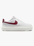 Nike Court Vision Alta Leather - Dame - Rød - 39