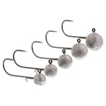 Westin Roundup Micro Jig Head Lead - #2 4g (3-pack)