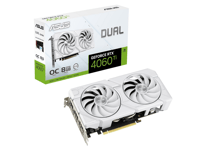 ASUS DUAL NVIDIA GeForce RTX 4060 Ti EVO OC 8GB GDDR6 White Graphics Card