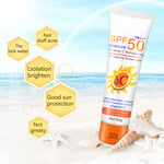 1.8 Oz Face Sunscreen Lotion SPF50PA+++ Moisturizing UV Protection Vitamin C SG5