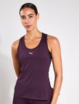 RUN CLOUDSPUN Running Tank - Midnight Plum - S