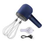 Cordless Hand Mixer Twin Stick Electric Whisk USB Rechargeable Handheld8973