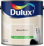 Dulux Smooth Creamy Emulsion Silk Paint Natural Wicker 2.5L Walls and Ceiling