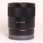 Sony Used FE 55mm f/1.8 ZA Zeiss Sonnar T* Lens