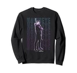 Marvel Hawkeye Clint Standing Purple Color Gradient Poster Sweatshirt