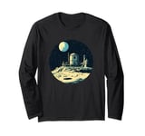 Exploring the Lunar Base Costume for Dreamers Long Sleeve T-Shirt