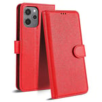 Case Collection pour Xiaomi Redmi 12 - Coque de Telephone en Cuir de Première Qualité | Protection RFID | Porte-Carte et Pochette à Monnaie Etui | Compatible avec Coque Xiaomi 12