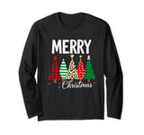 Merry Christmas Sweatshirt for Women Man Long Sleeve T-Shirt