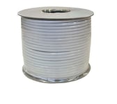 Philex 100 m RG6 Digital Satellite Sky TV Coaxial Cable - White