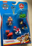 5 Pack Paw Patrol Pencil Toppeez Pencil Toppers- Rocky Skye Zuma Marshall Chase