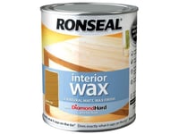 Ronseal - Interior Wax Dark Oak 750ml