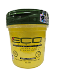 ECO Style Black Caster & Avocado Oil Styling Gel 8 Oz/ 236ml