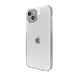 ZAGG Crystal Palace iPhone 15 Plus Clear Phone Case - Drop Protection (13ft/4m), Anti-Yellowing & Scratch-Resistant iPhone Case, Wireless Charging Compatibility